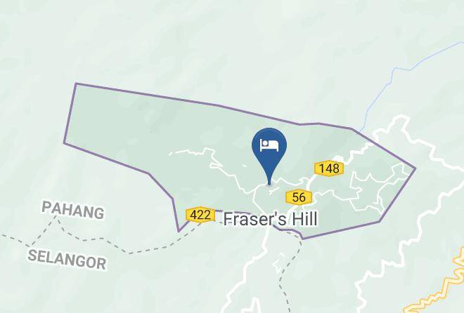 Raub - The Hill At Fraser Hill Maps