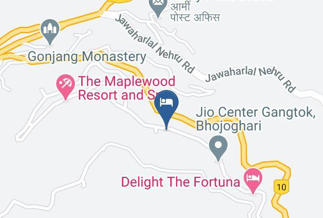 Gangtok - The Hill Castle Maps