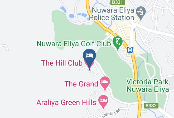 Kandy - The Hill Club Hotel Maps