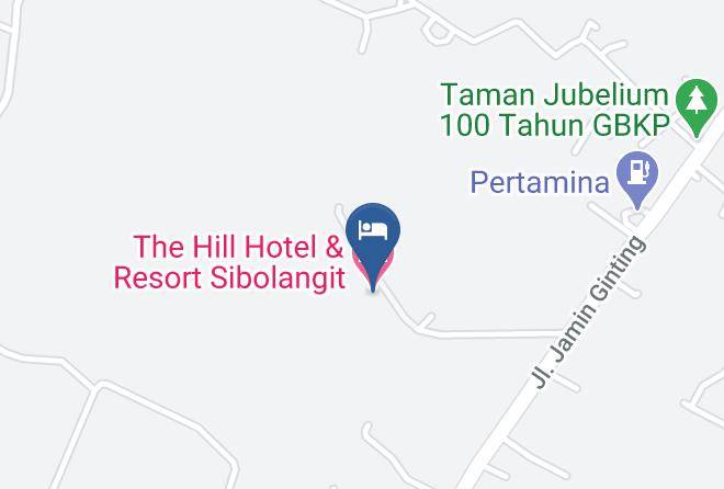 Deli Serdang Regency - The Hill Hotel & Resort Sibolangit Maps