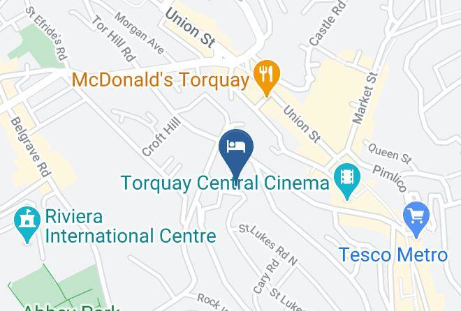 Torbay - The Hillcroft Boutique Unique Maps