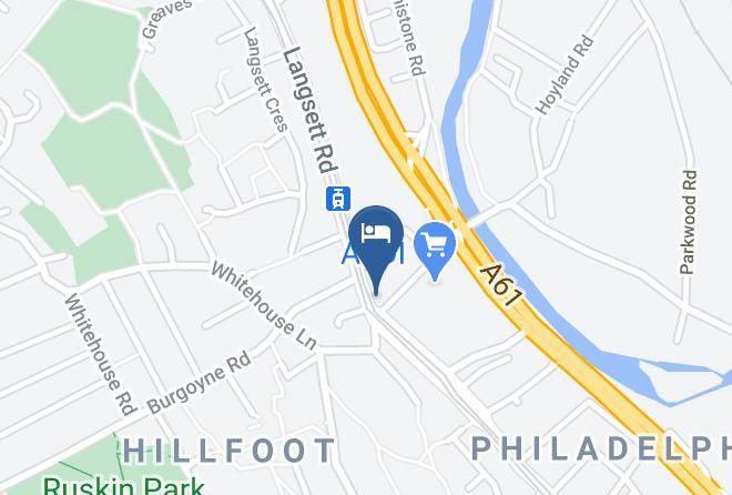 Sheffield - The Hillsborough Hotel Maps