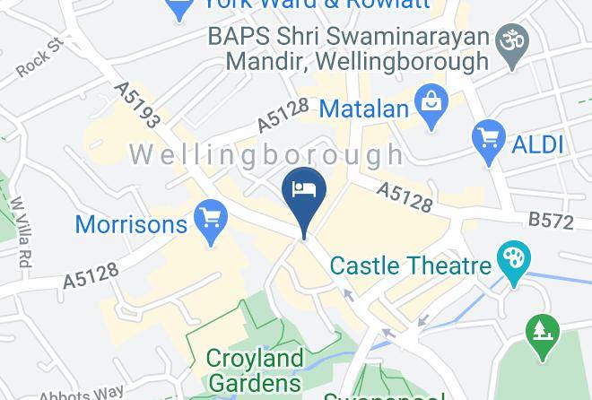 Northants - The Hind Hotel Maps