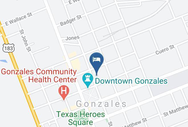 Gonzales - The Historic Alcalde Hotel & Suites Maps