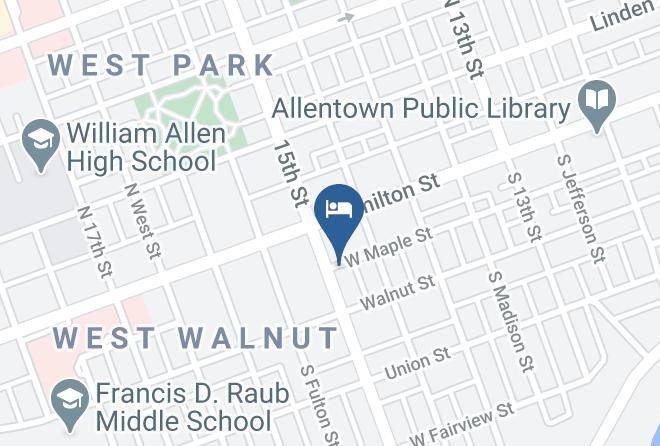 Lehigh - The Historic Benner Mansion Bed And Breakfast Maps