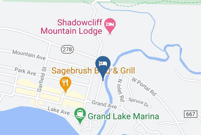 The Historic Rapids Lodge And Restaurant Map