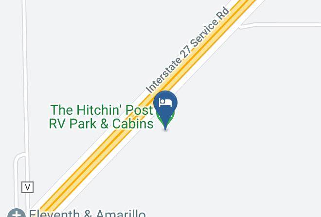 Hale - The Hitchin' Post Rv Park & Cabins Maps