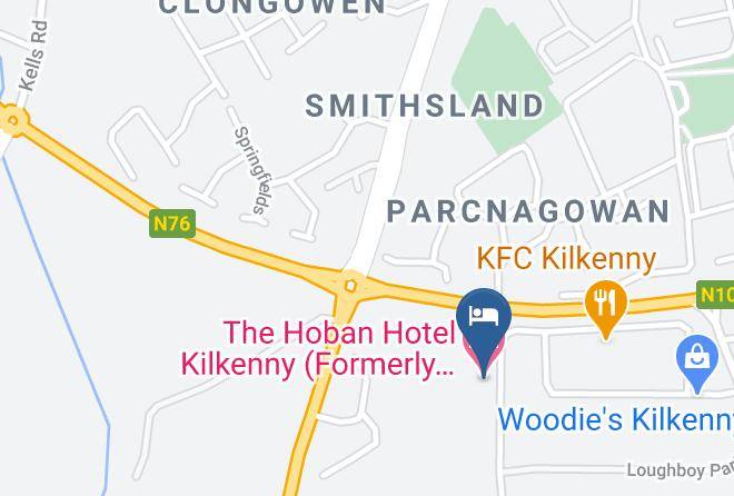 Smithsland South - The Hoban Hotel Kilkenny Maps