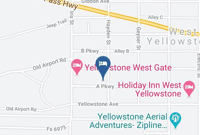 Gallatin - The Holiday Motel Maps