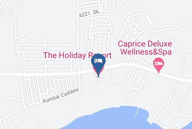 The Holiday Resort Hotel Map