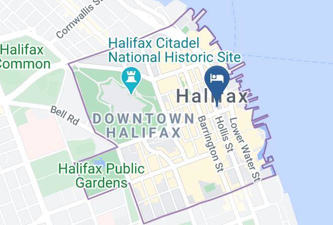 Halifax - The Hollis Halifax A Doubletree Suites By Hilton Hotel Maps