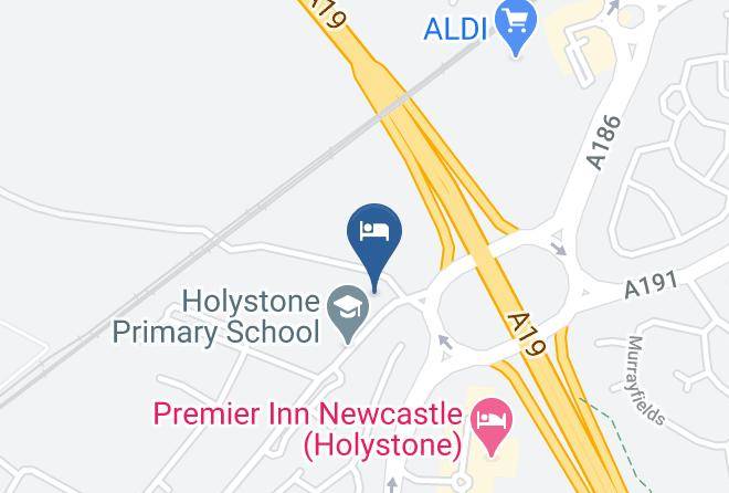 North Tyneside - The Holystone Bar And Restaurant Maps