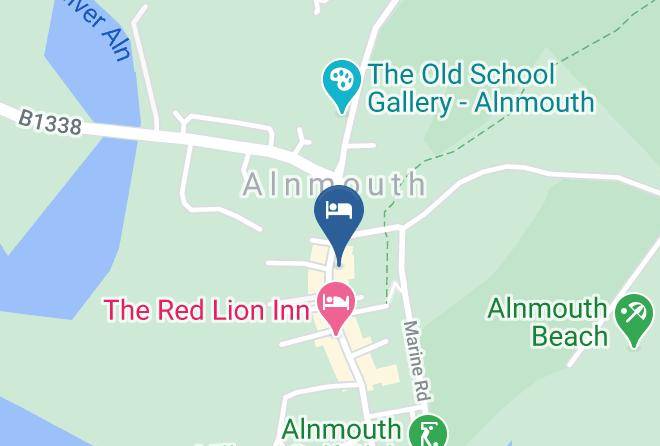 Northumberland - The Hope & Anchor Hotel Maps