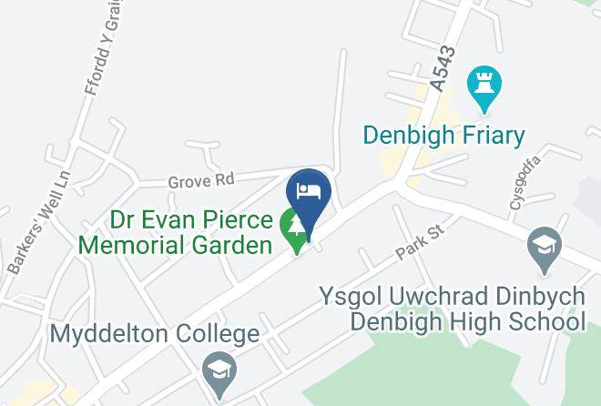 Denbighshire - The Hope And Anchor Maps