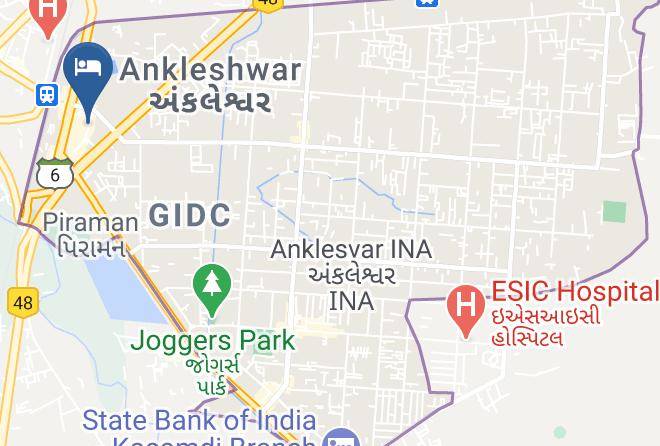 Ankleshwar - The Horizon Hotel Maps