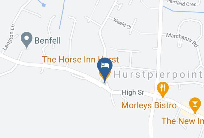 West Sussex - The Horse Inn Hurst Maps