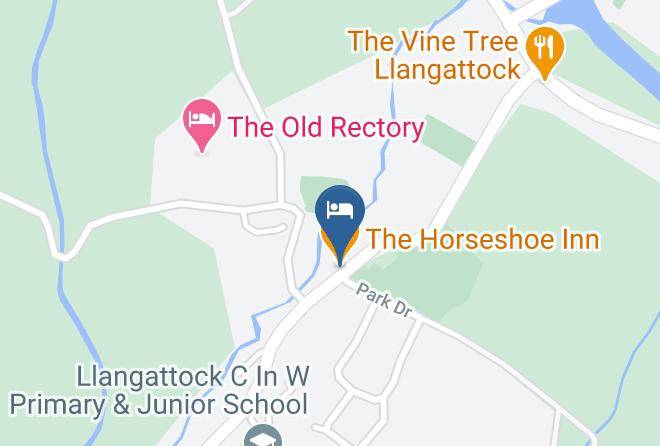Powys - The Horseshoe Inn Maps