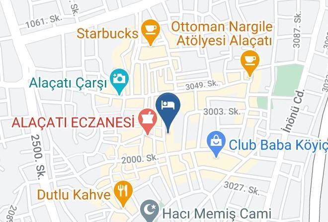 Cesme - The Hotel Alacati Maps