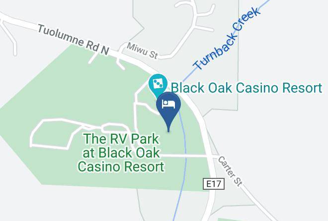 Tuolumne - The Hotel At Black Oak Casino Resort Maps