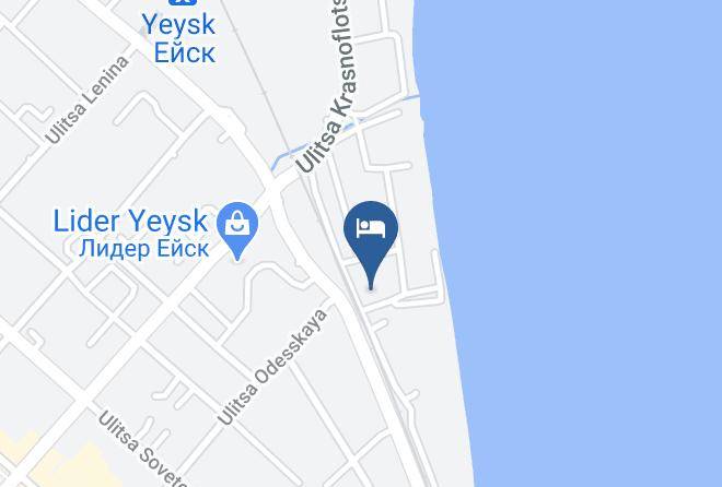 Yeysky District - The Hotel At Sea Maps