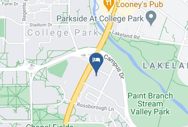 The Hotel At The University Of Maryland Map