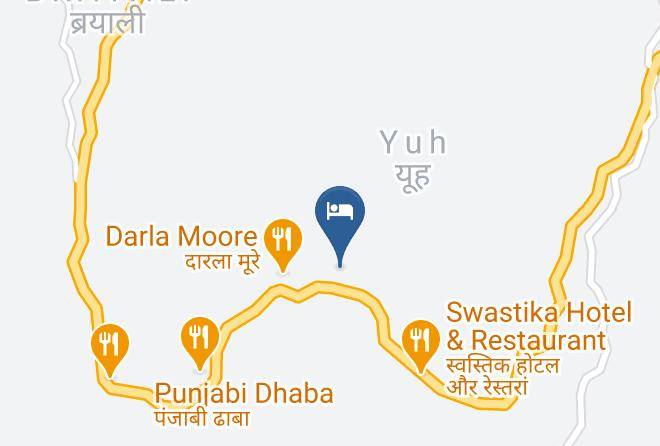 Darlaghat - The Hotel Bhagal Maps