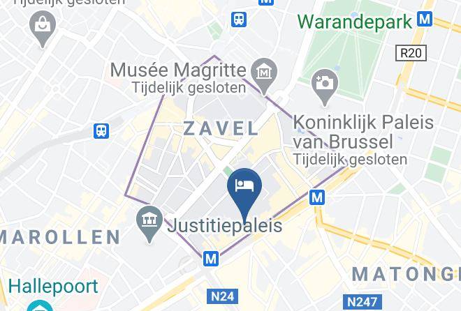 Brussels - The Hotel Brussels Maps