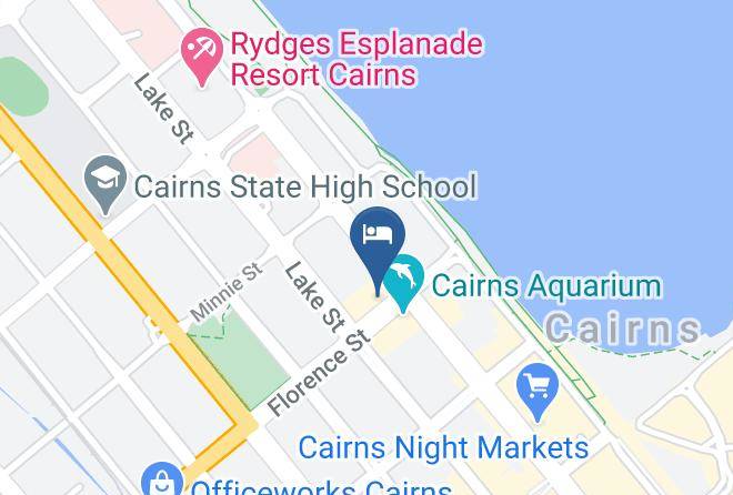Cairns - The Hotel Cairns Maps