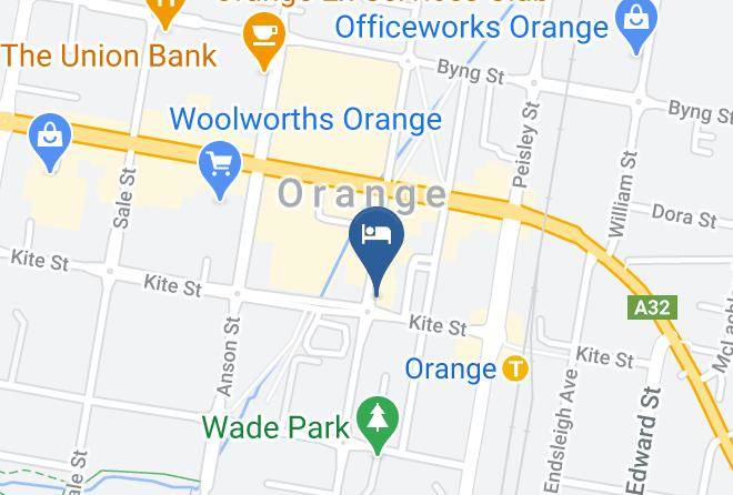 Orange - The Hotel Canobolas Maps