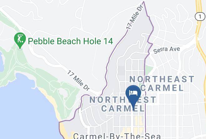 Monterey - The Hotel Carmel Maps