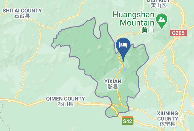 Huangshan - The Hotel Cillimas Maps