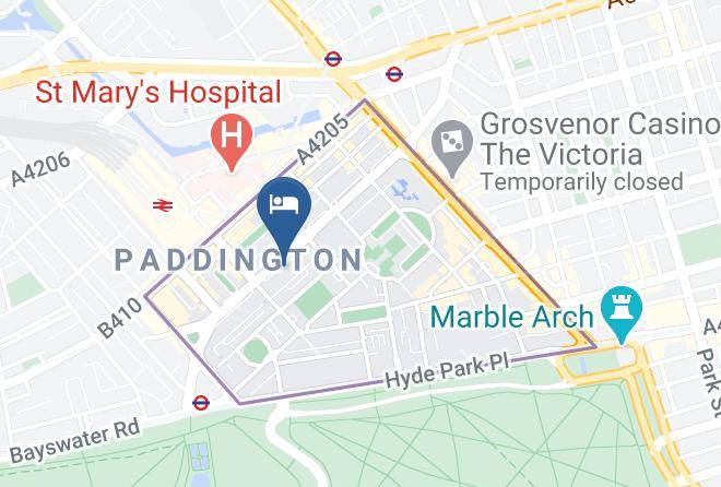 London - The Hotel Columbus Maps