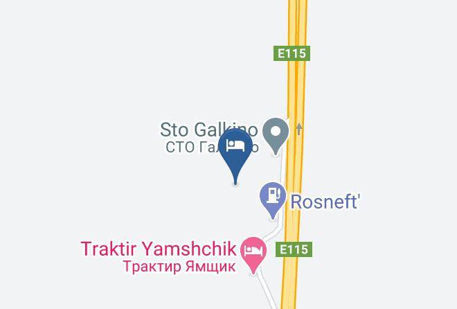 The Hotel Complex Galkino Map