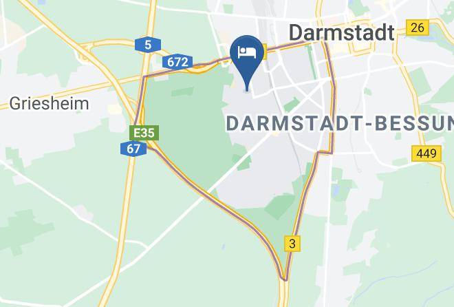 Darmstadt - The Hotel Darmstadt Maps