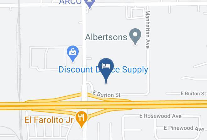 The Hotel Fullerton Anaheim Map