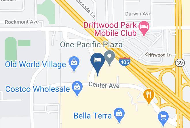 The Hotel Huntington Beach Map