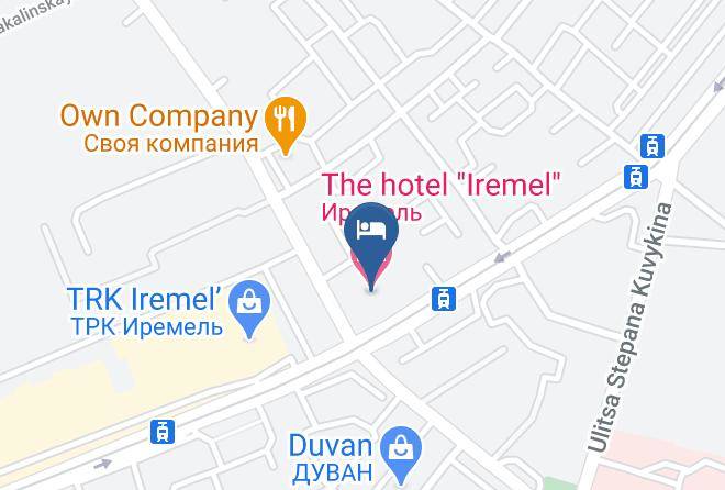 Ufa - The Hotel Iremel Maps