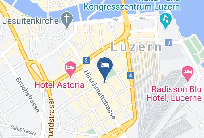 Lucerne - The Hotel Lucerne Autograph Collection Maps