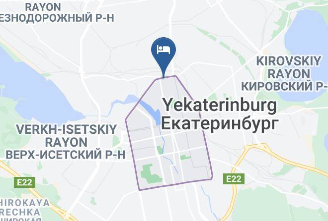 Yekaterinburg - Marins Park Hotel Yekaterinburg Maps