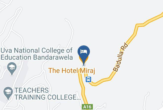 Badulla - The Hotel Miraj Maps