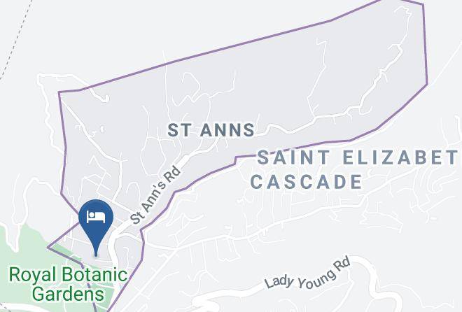 Port Of Spain - The Hotel Normandie Maps