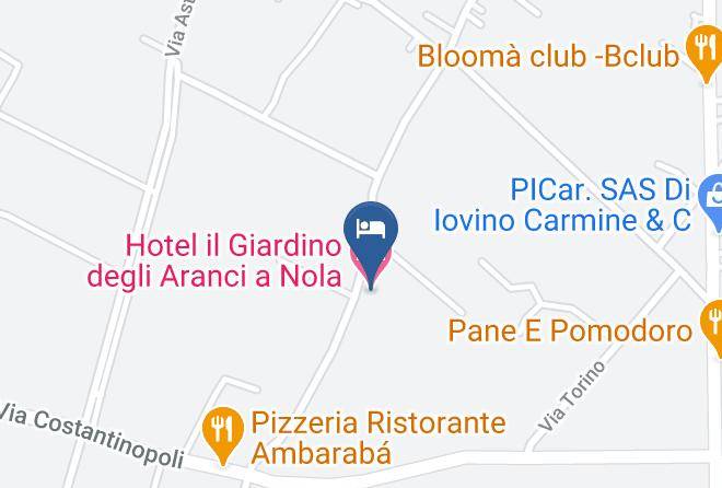 Naples - Hotel Il Giardino Degli Aranci A Nola Maps