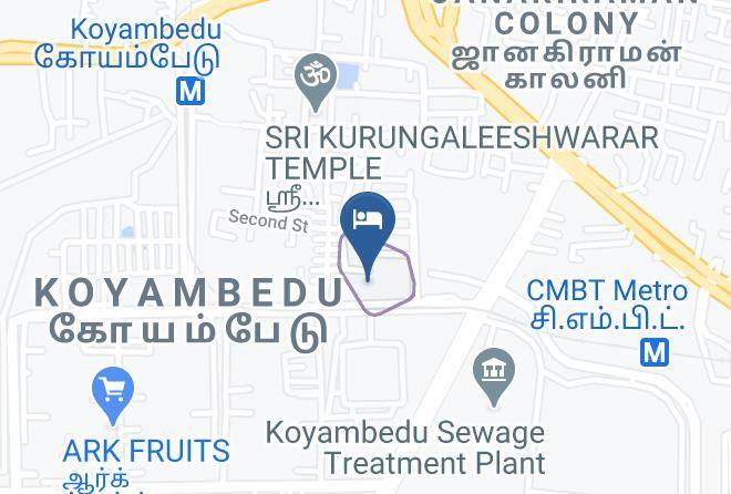 Chennai - The Hotel Royal Plaza Chennai Maps