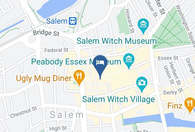 The Hotel Salem Map