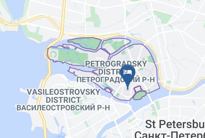 Saint Petersburg - Otel' U Semi Mostov Maps
