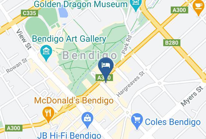 The Hotel Shamrock Map