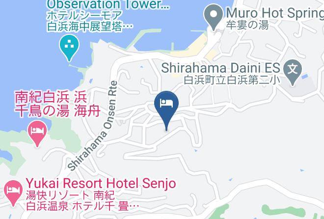 Shirahama Townnishimuro District - The Hotel Shirahama Onsen Maps