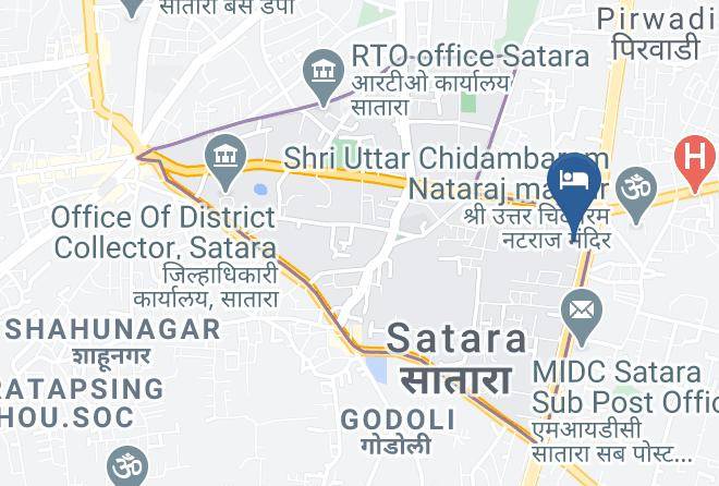 Satara - The Hotel Smile Executive Maps