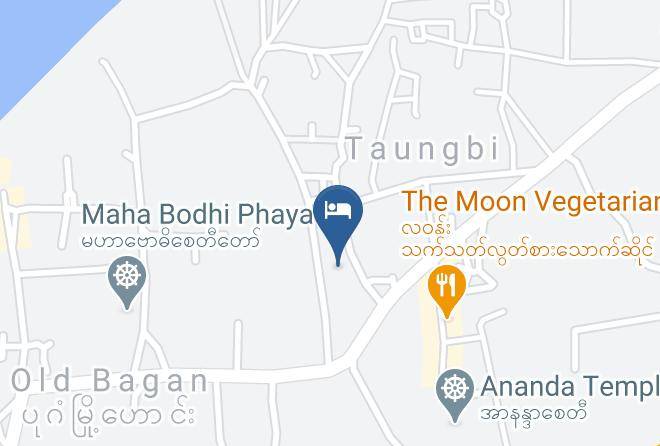 Nyaung U - The Hotel Tharabar Gate Maps