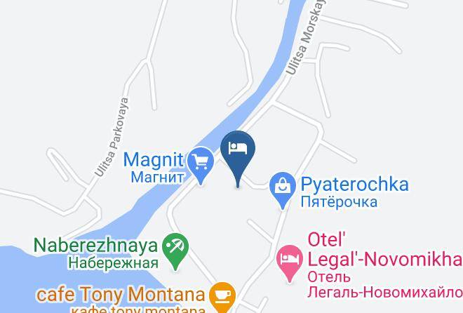Tuapsinsky District - The Hotel Three Stars Maps